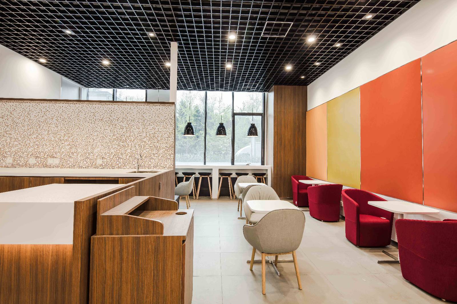 Interior design，office，Successful design competition，