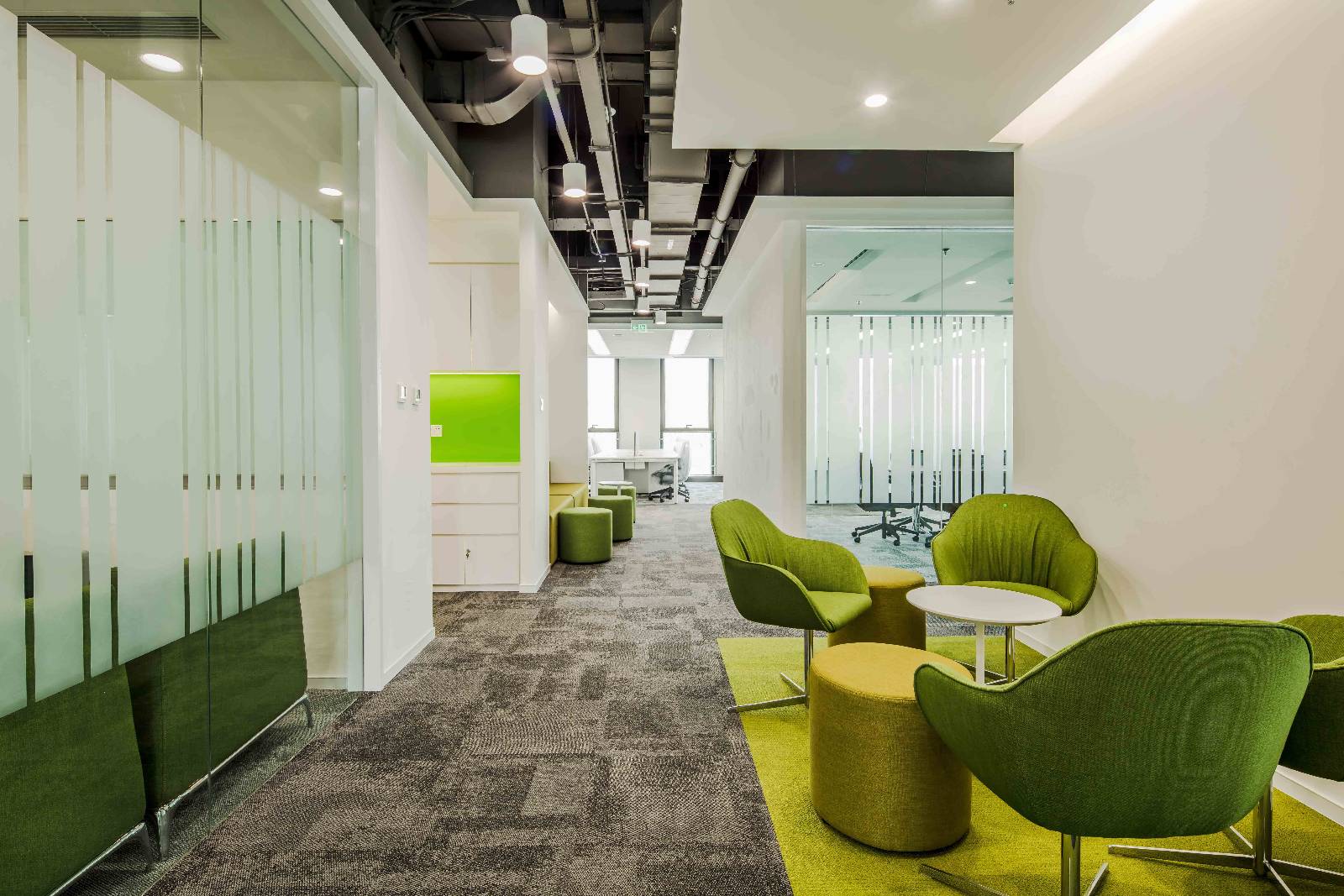 Interior design，office，Successful design competition，