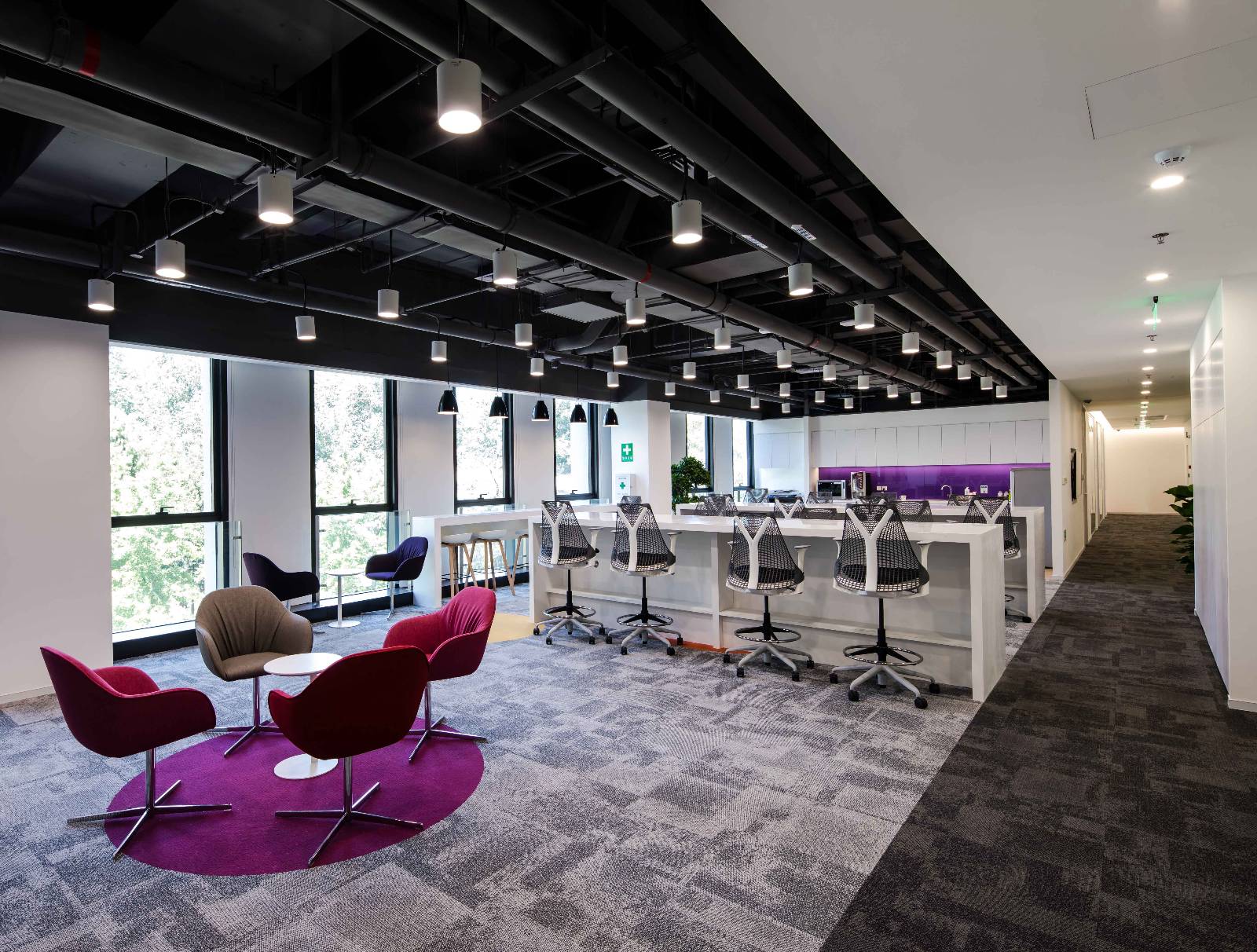 Interior design，office，Successful design competition，