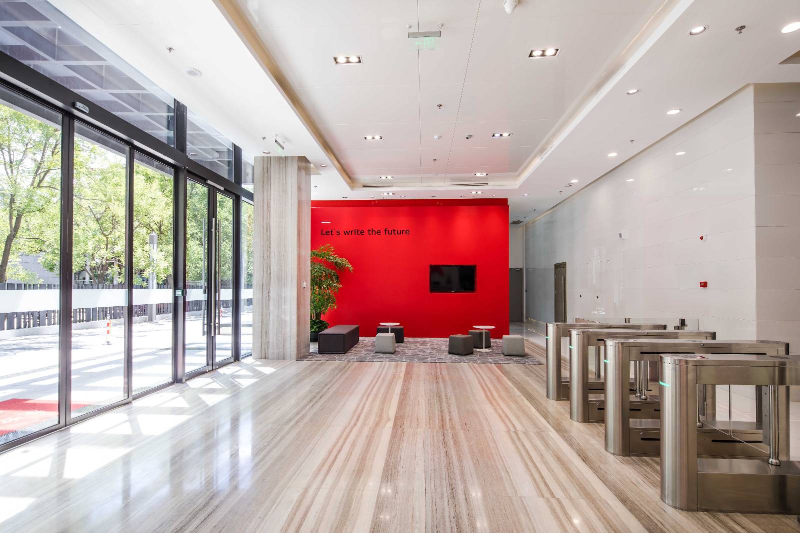 Interior design，office，Successful design competition，