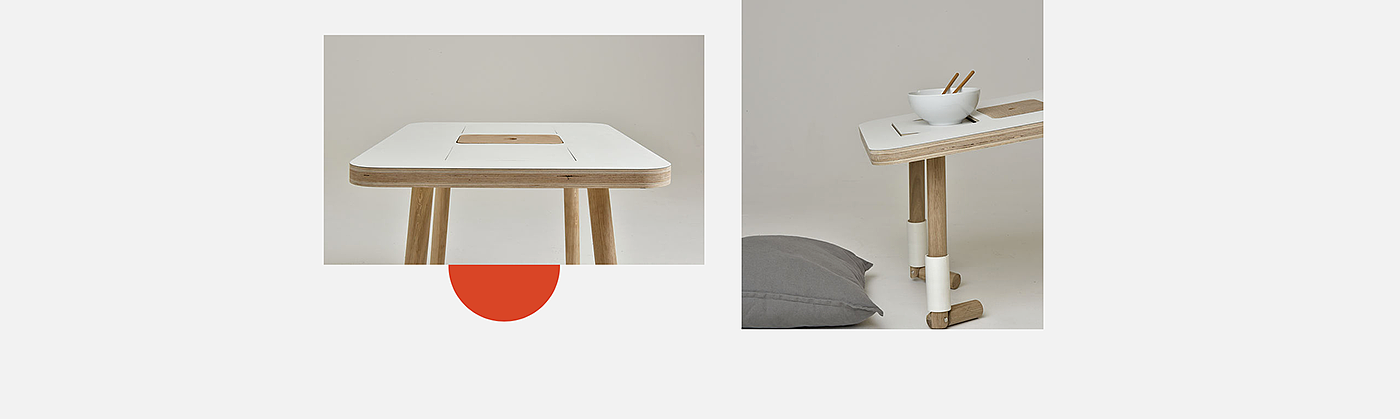 Table design，furniture design ，instable，Creative design，