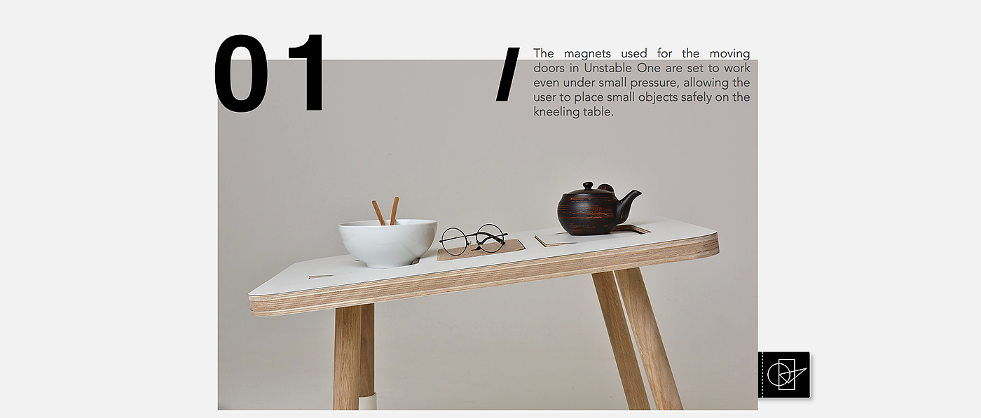 Table design，furniture design ，instable，Creative design，