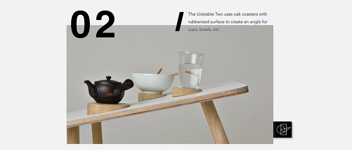 Table design，furniture design ，instable，Creative design，