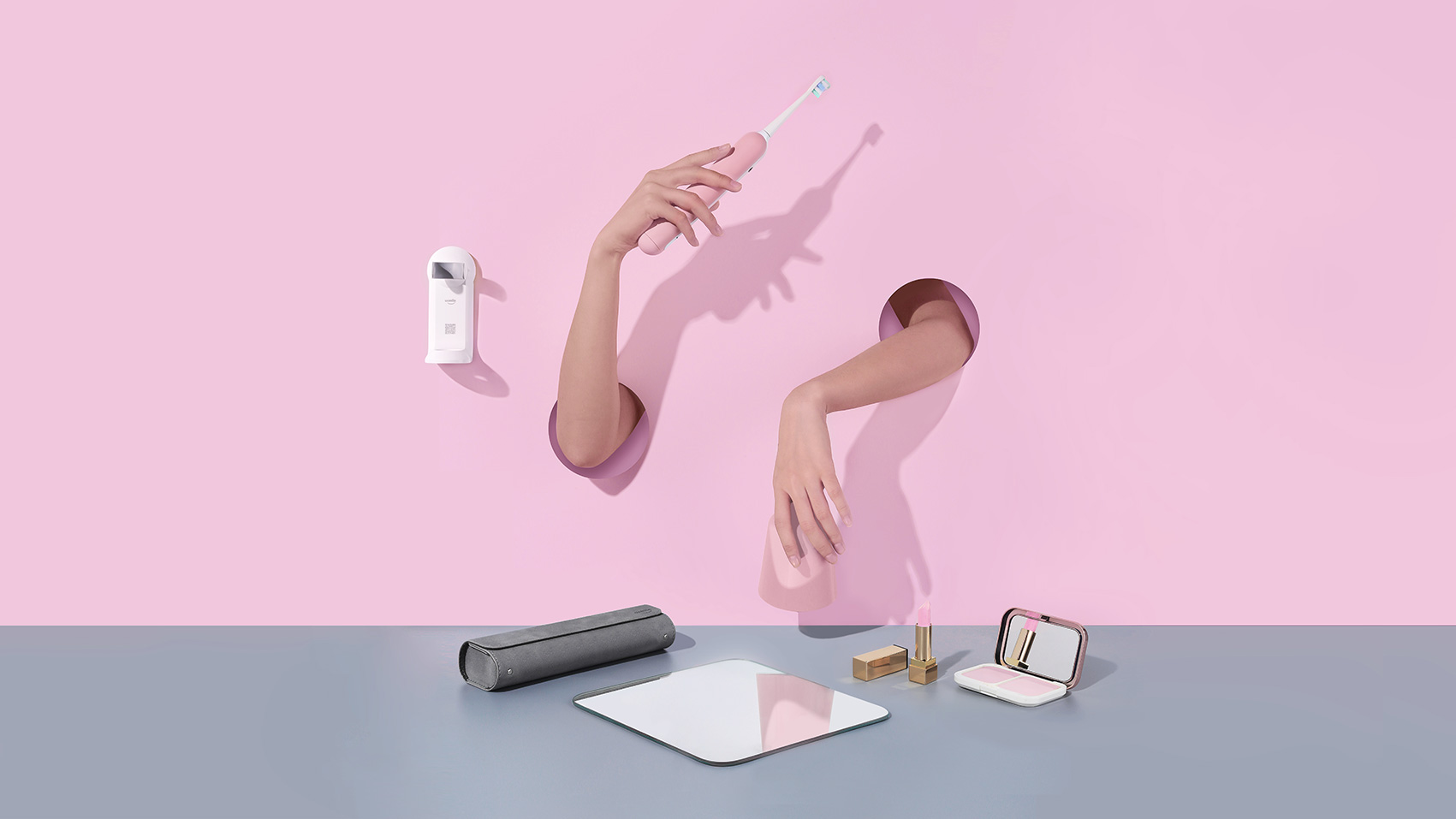 portable source，USB charging，Sonic electric toothbrush，Electric toothbrush，Usmile，