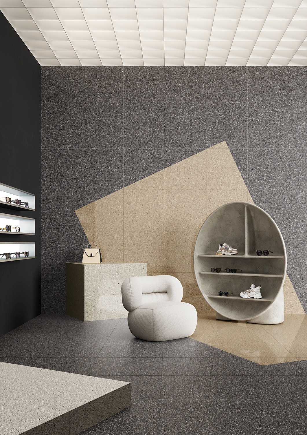 Traditional materials，Venice，Terrazzo，