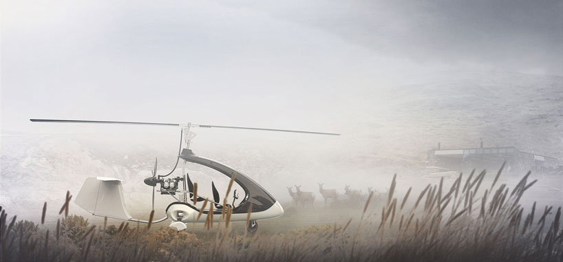 Aerocraft，Flying motorcycle，Four axis，britain，