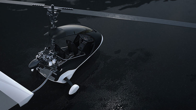 Aerocraft，Flying motorcycle，Four axis，britain，