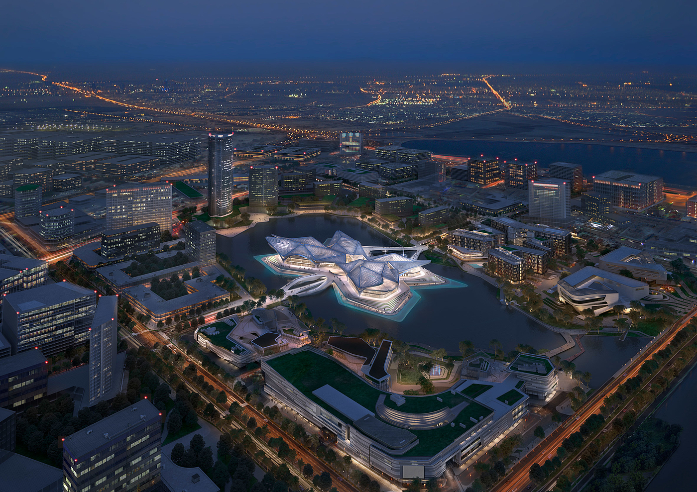 Science Center，theater，Art Museum，Zhuhai Jinwan，cultural center，