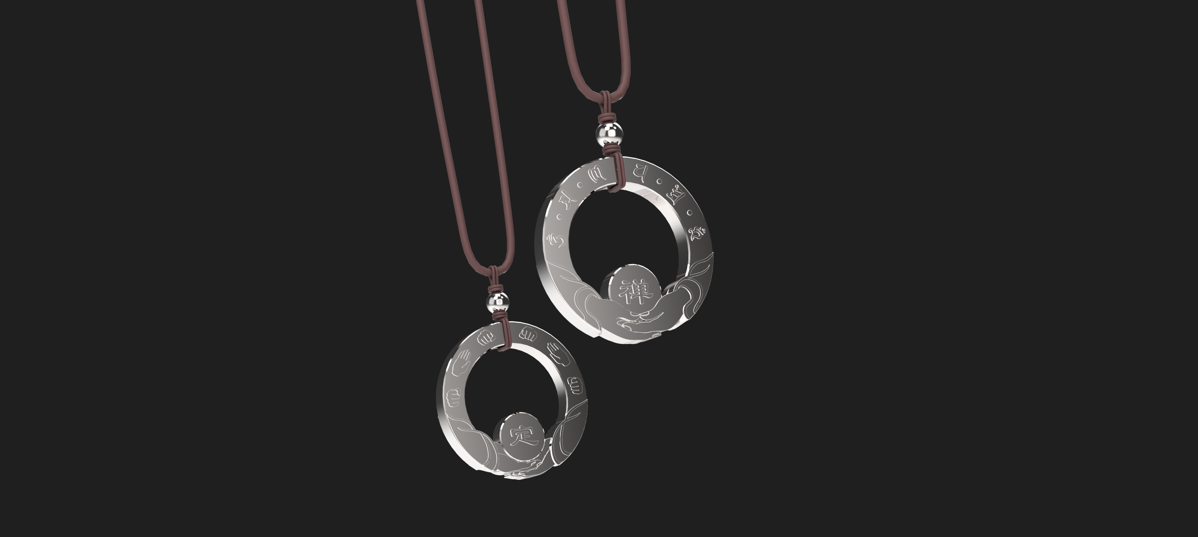Silver ornaments，