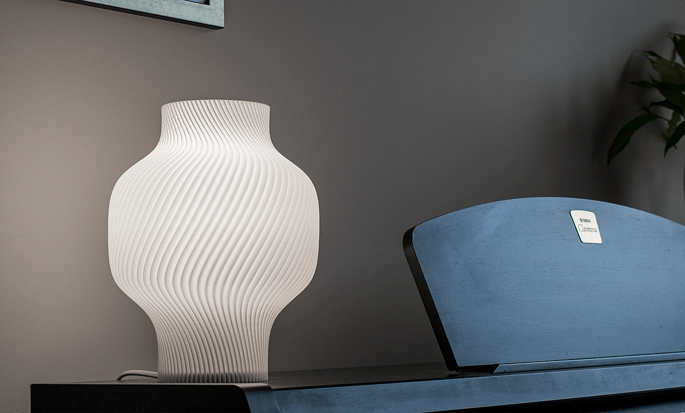 3D printing，Decomposable，lamp，