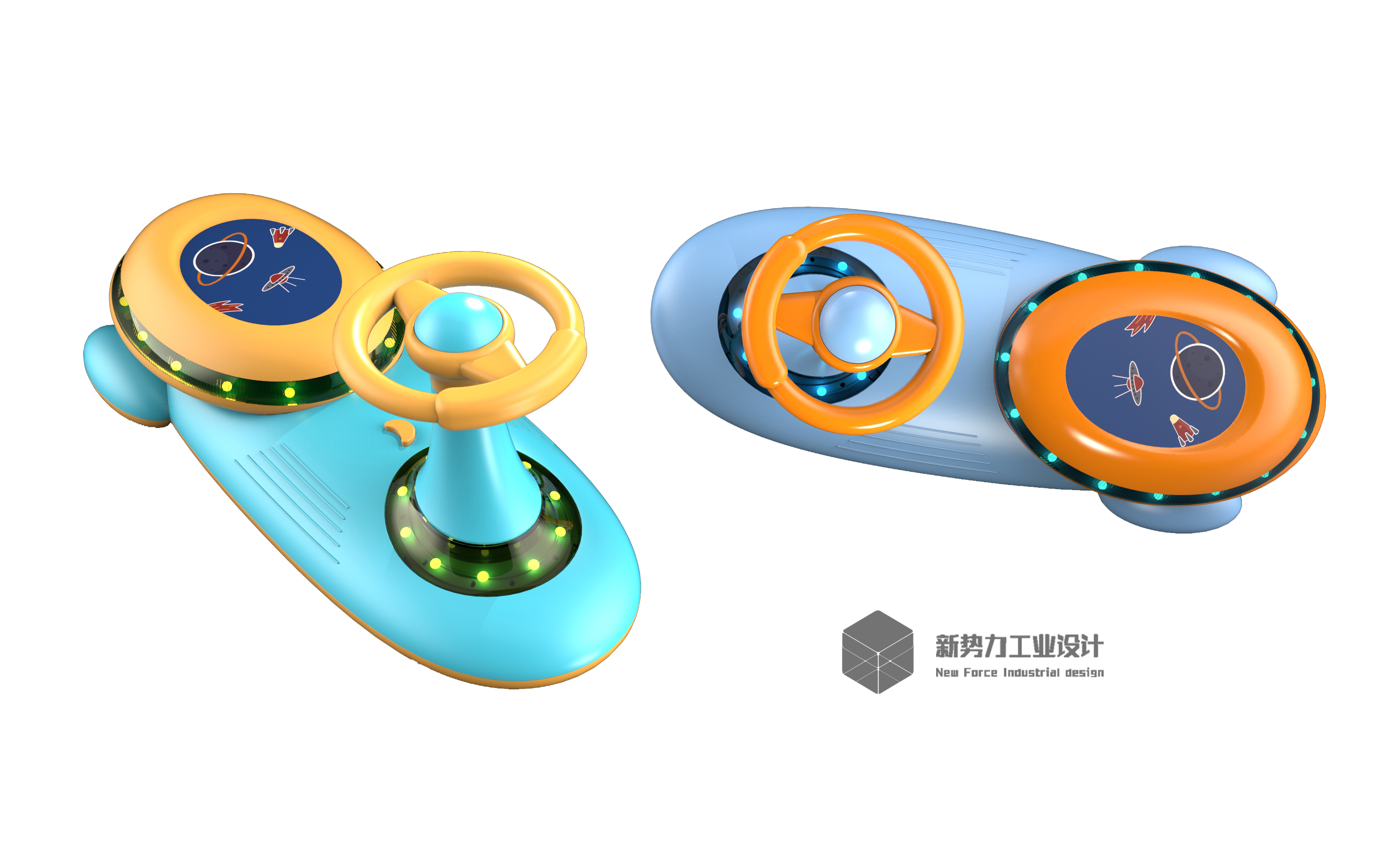 Children's torsion car，