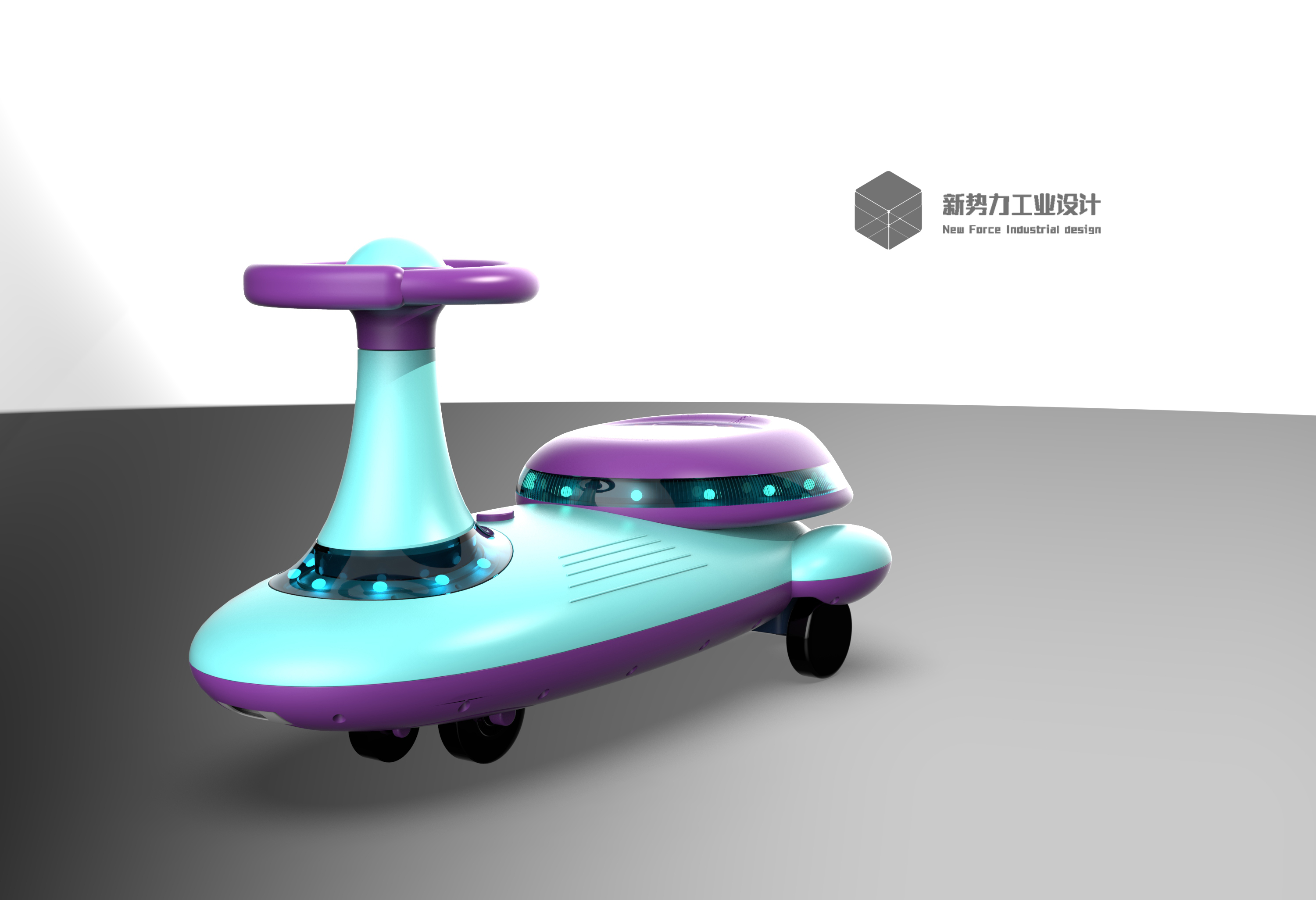 Children's torsion car，