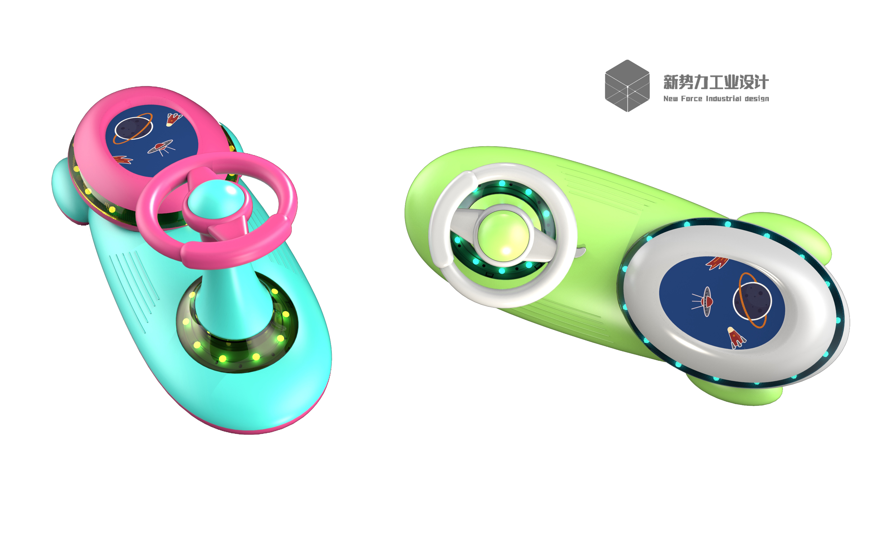 Children's torsion car，