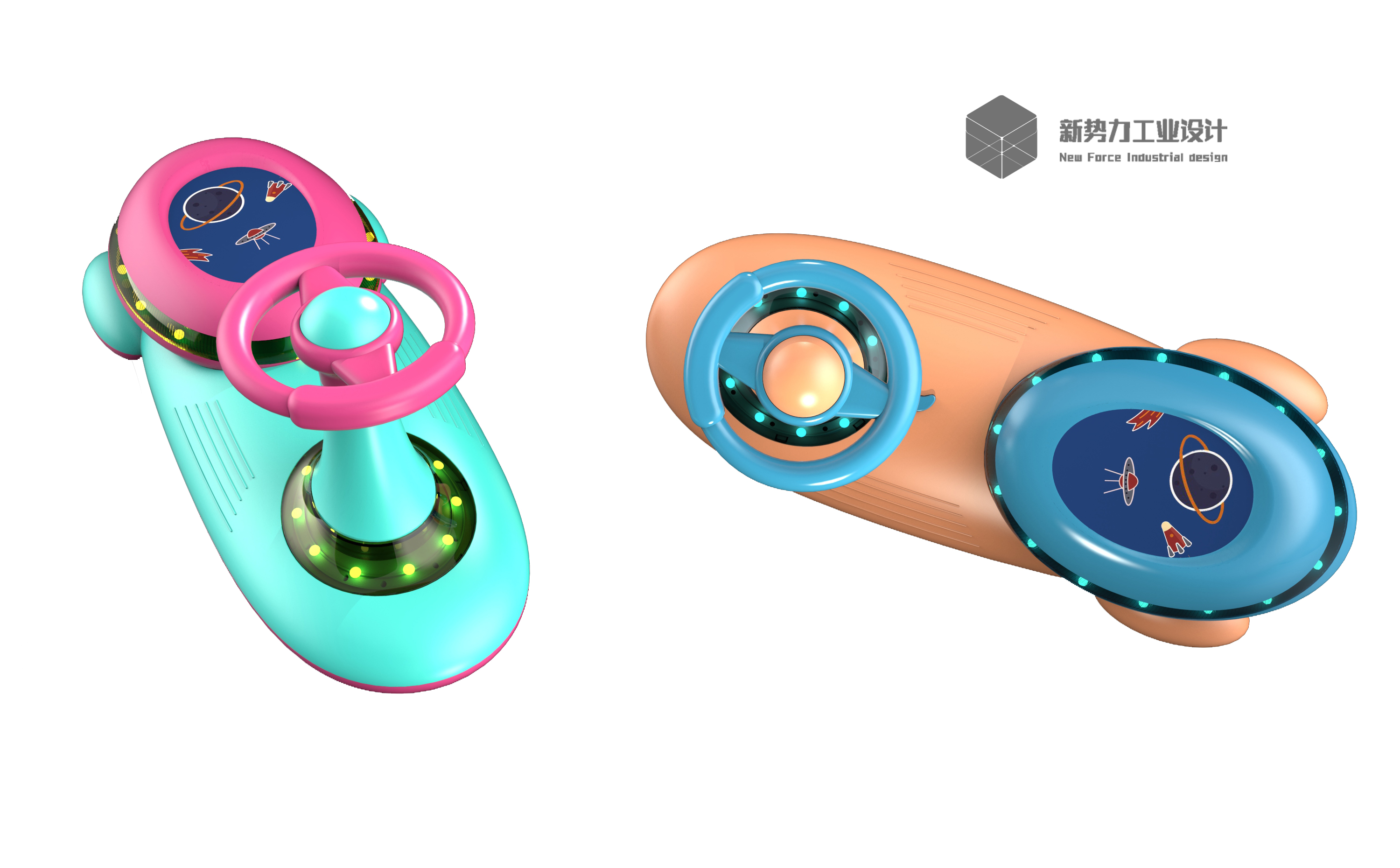 Children's torsion car，