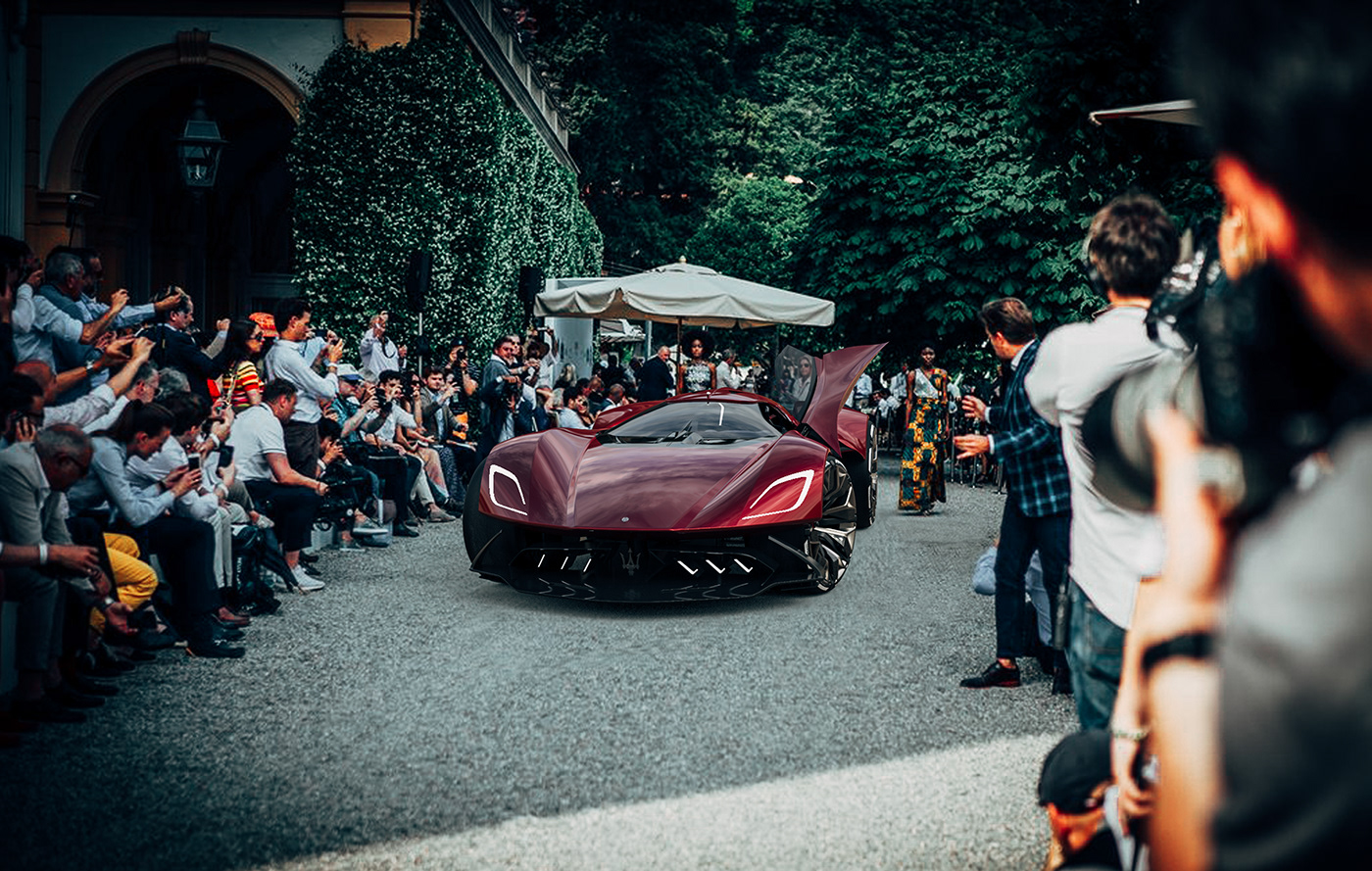 Maserati，Digital art，automobile，