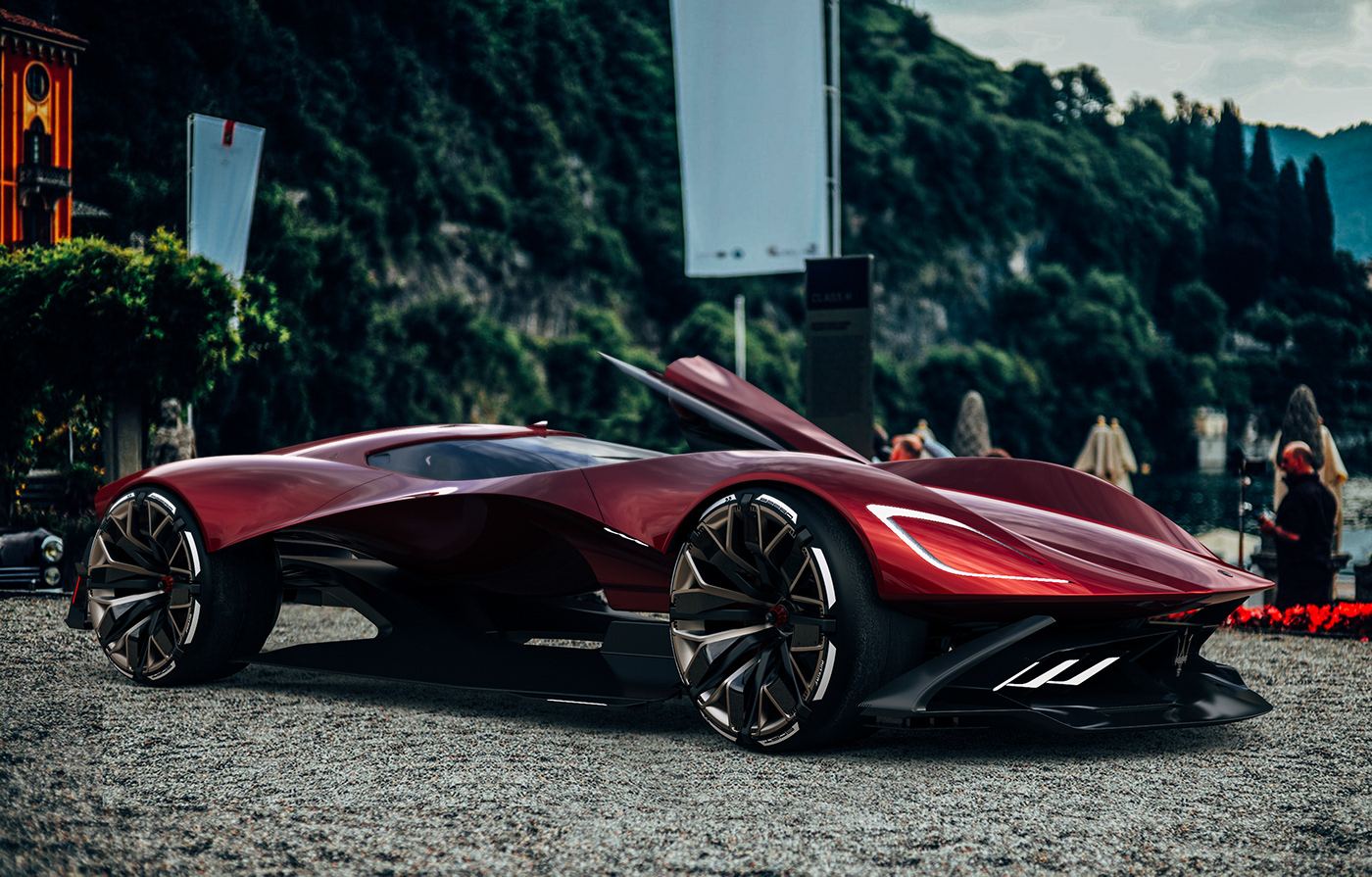 Maserati，Digital art，automobile，