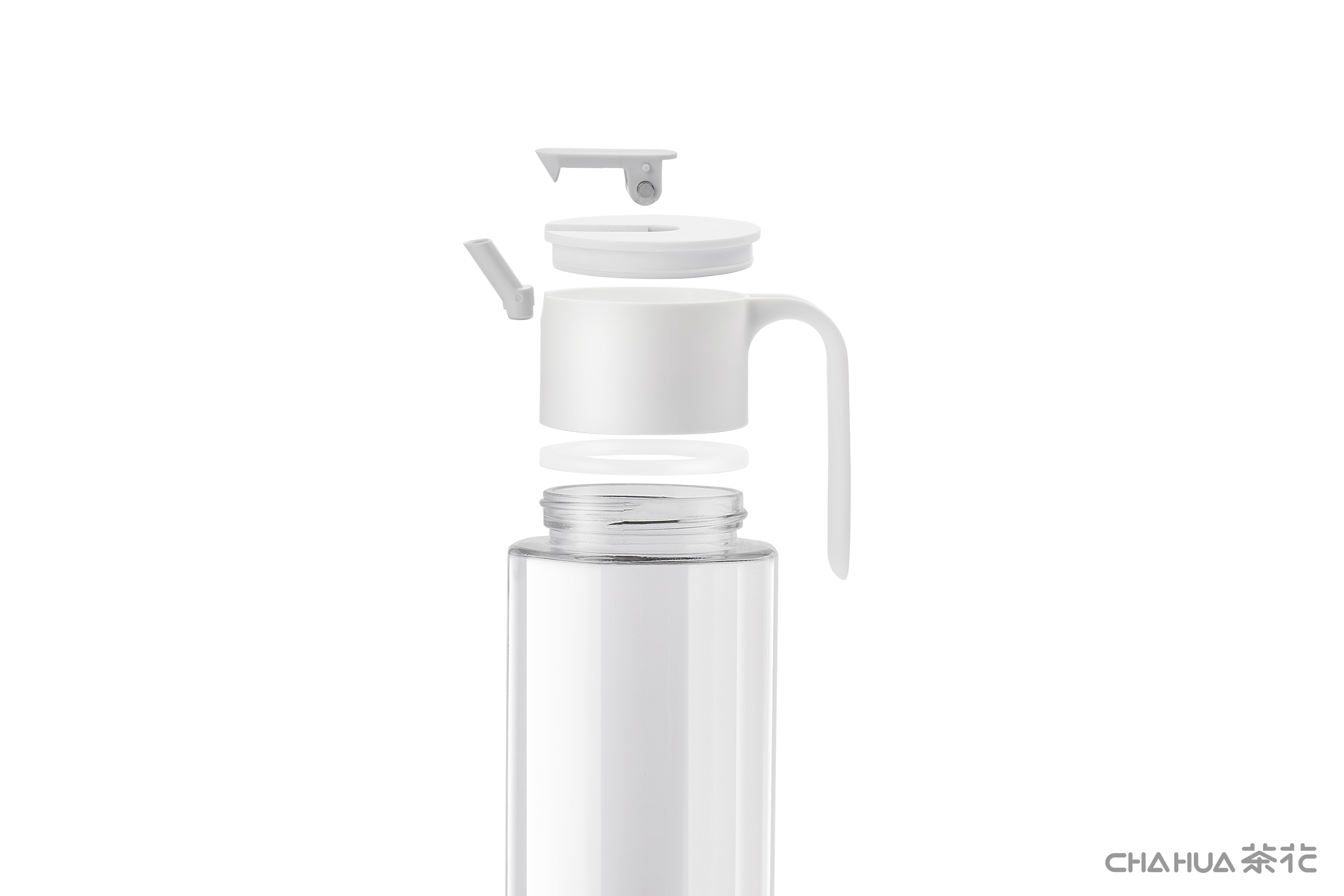 kitchen，Antibacterial Technology，Silver ion，Oil pot，Plastic，Camellia，Home Furnishing，industrial design，