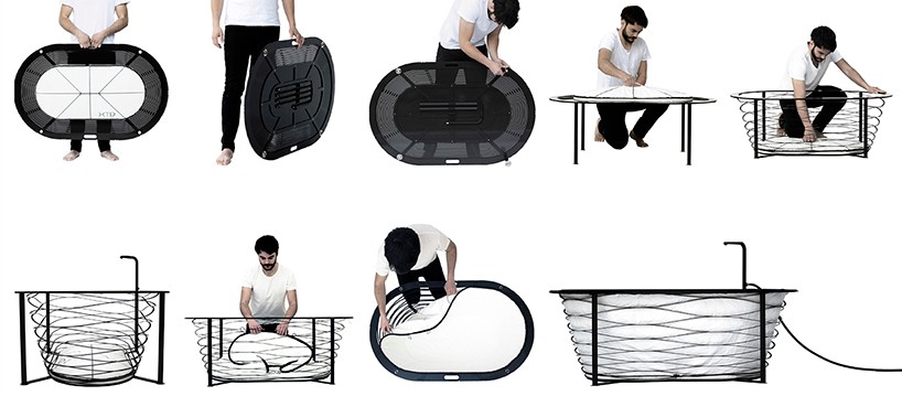 convenient，convenient，bathtub，fold，