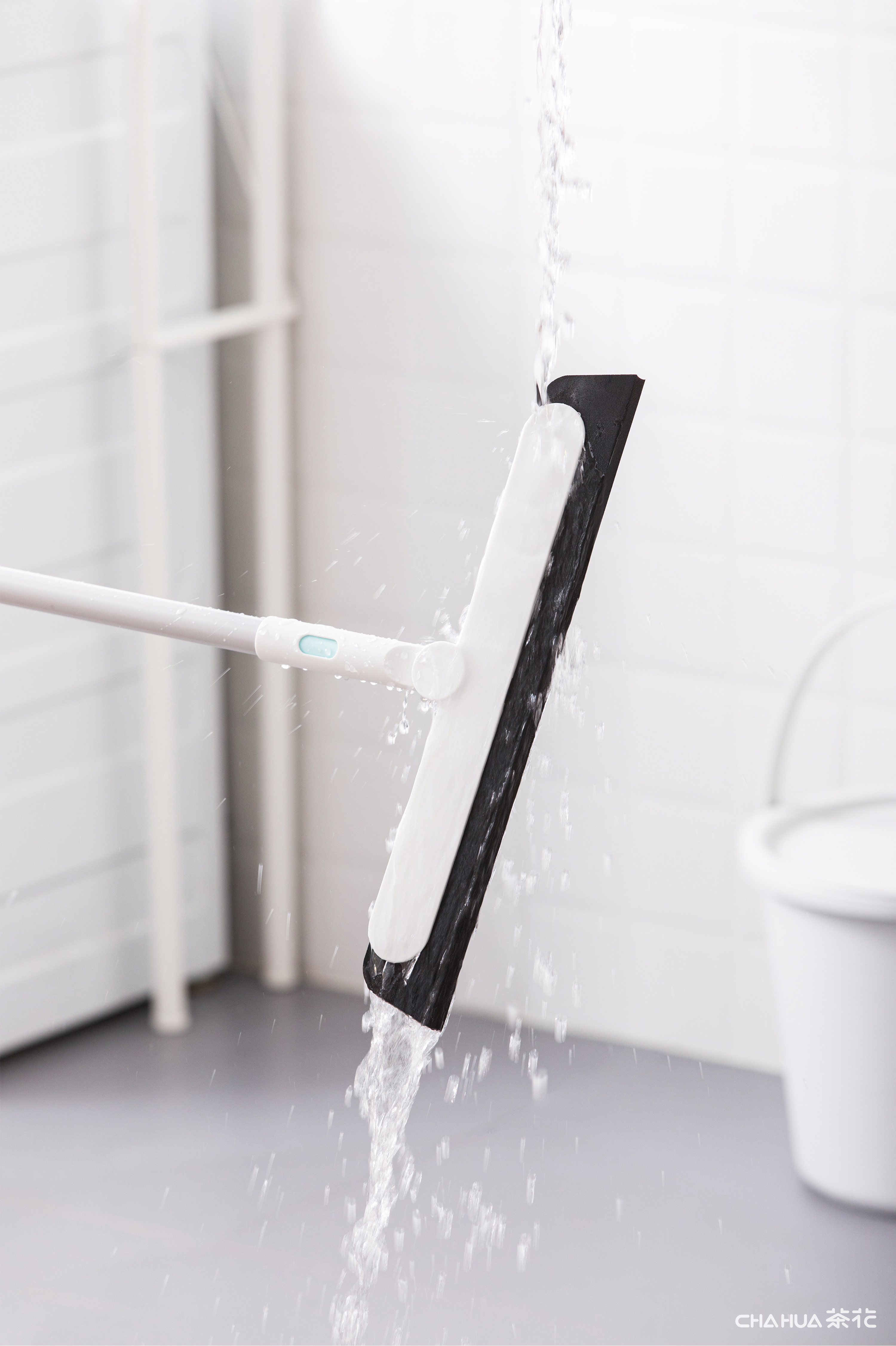 Camellia，Home Furnishing，Plastic，industrial design，clean，Broom，bathroom，