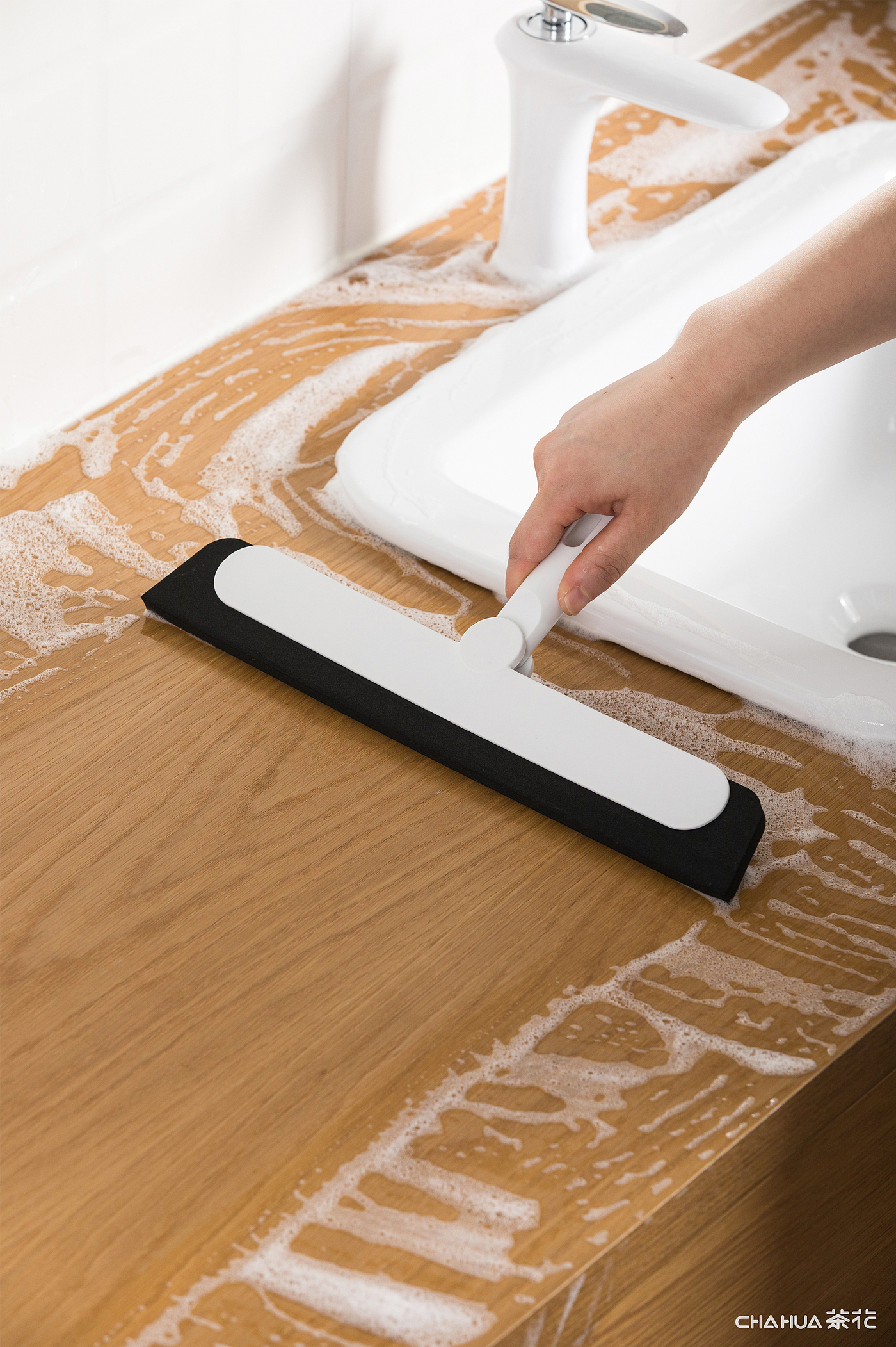 Camellia，Home Furnishing，Plastic，industrial design，clean，Broom，bathroom，