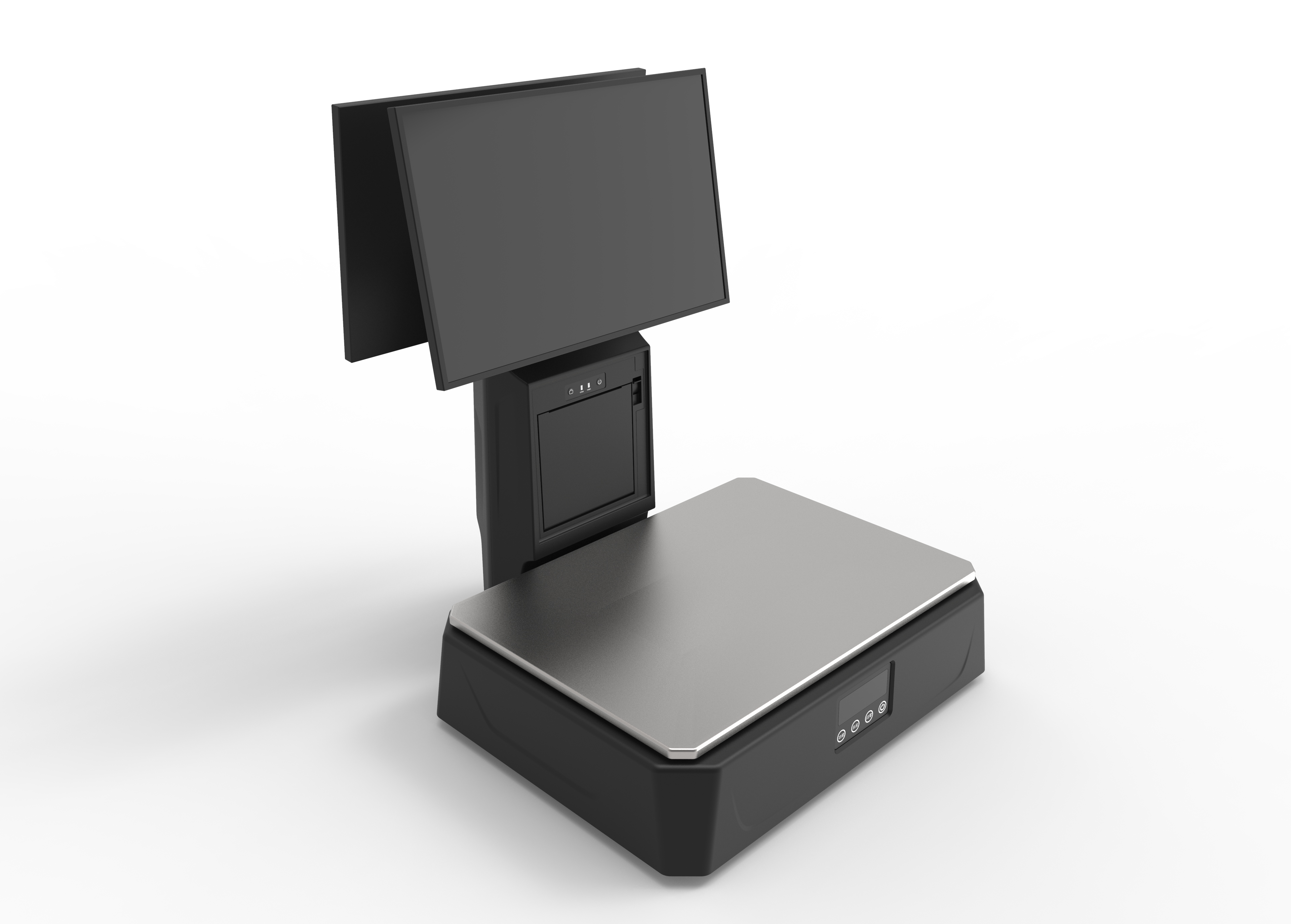 Cash register weighing machine，