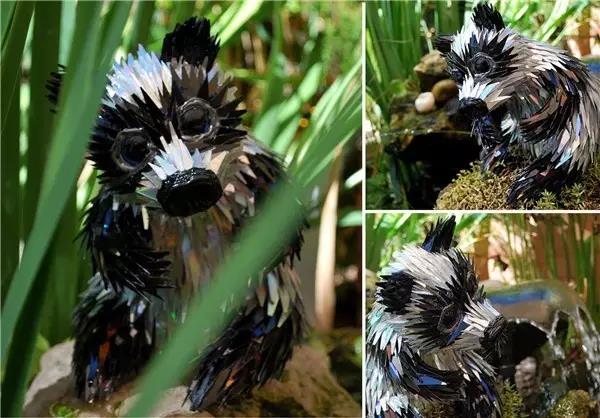 originality，Waste utilization，Sculpture，CD，