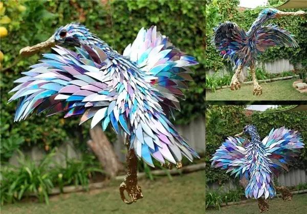 originality，Waste utilization，Sculpture，CD，