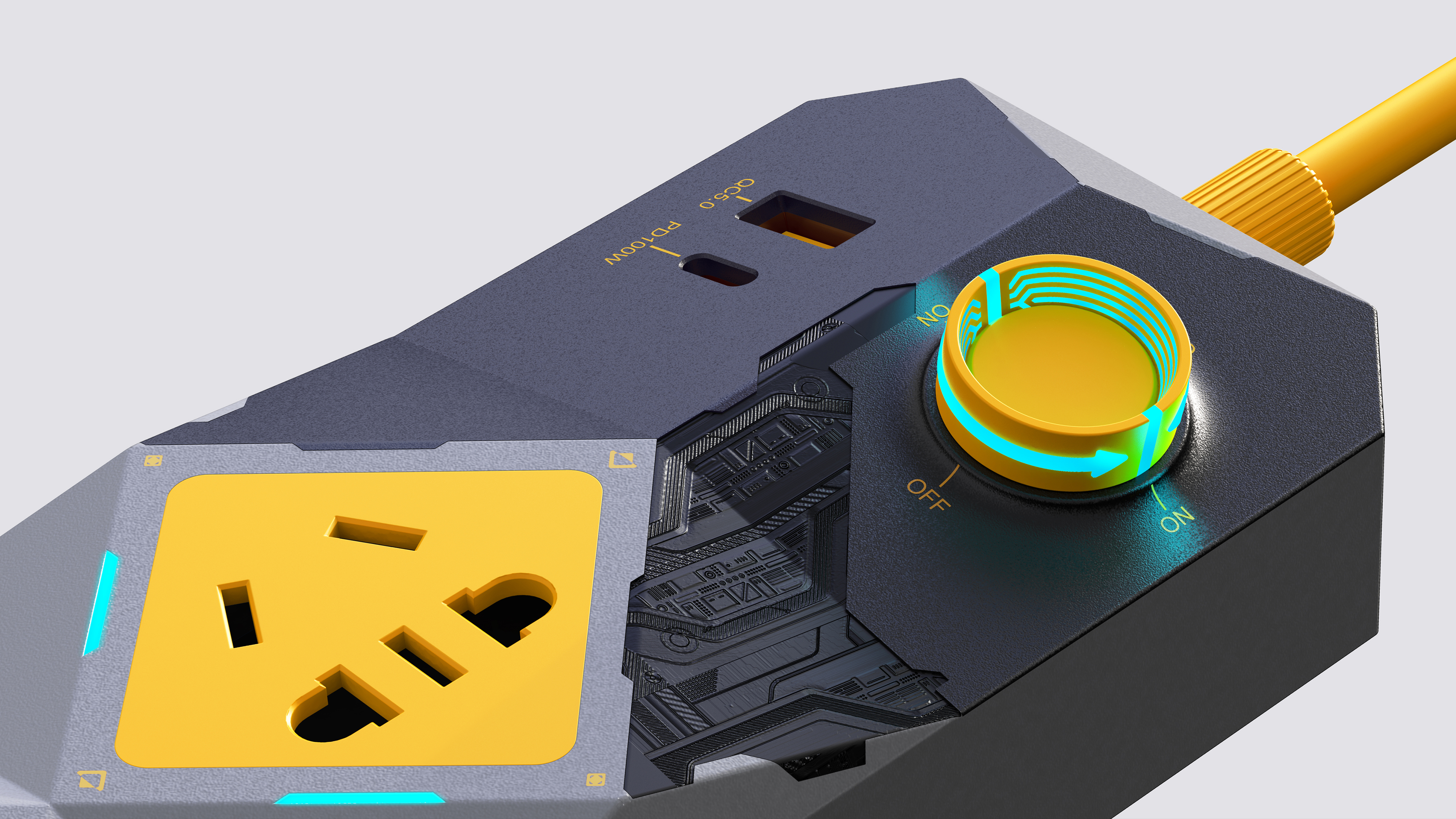 Cyberpunk 2077，Keyshot rendering，industrial design，sporting facilities，Chaopin，