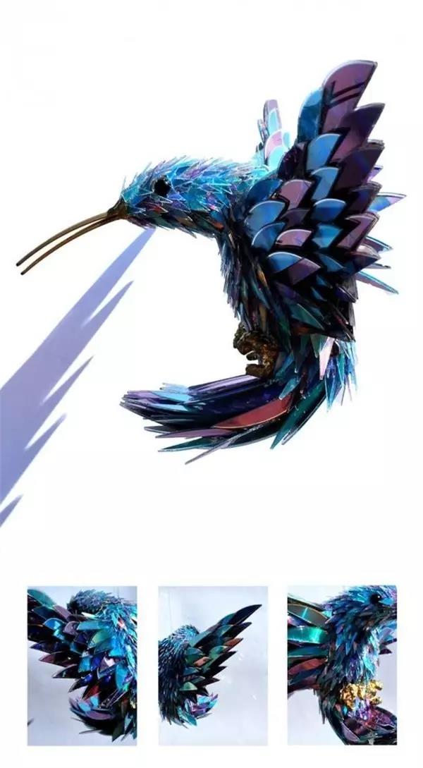 originality，Waste utilization，Sculpture，CD，