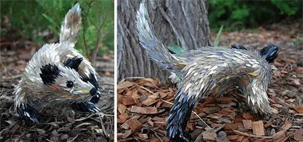 originality，Waste utilization，Sculpture，CD，