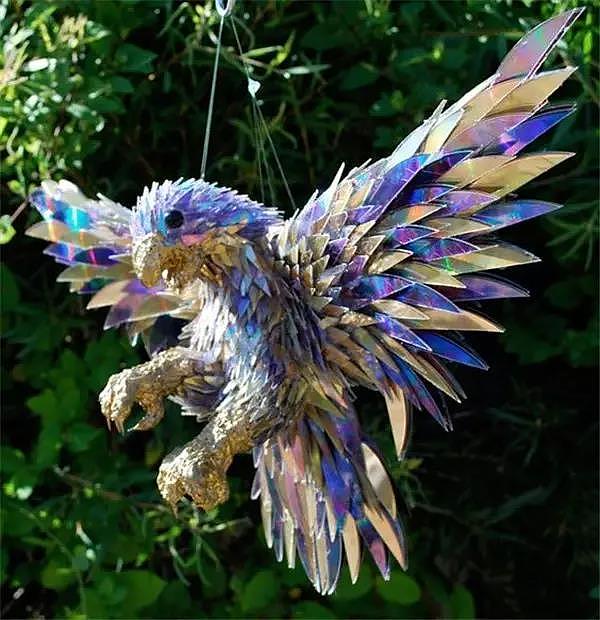 originality，Waste utilization，Sculpture，CD，