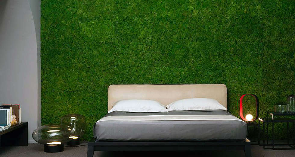 室内装饰，绿色，天然苔藓，创意家居，