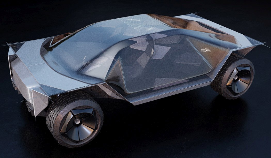 automobile，Concept Car，industrial design，Tesla，science fiction，