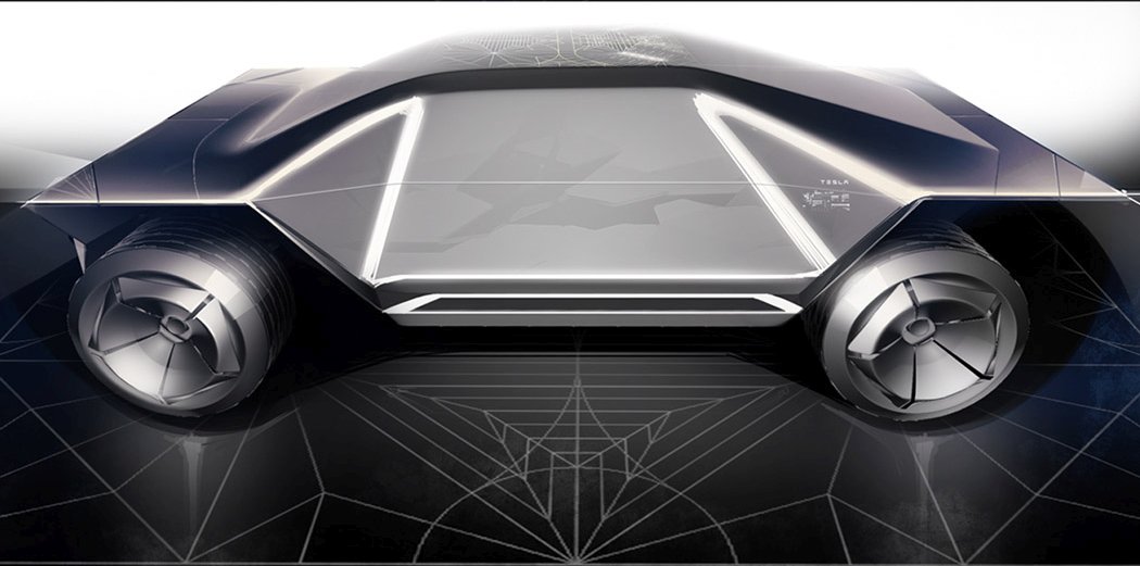 automobile，Concept Car，industrial design，Tesla，science fiction，