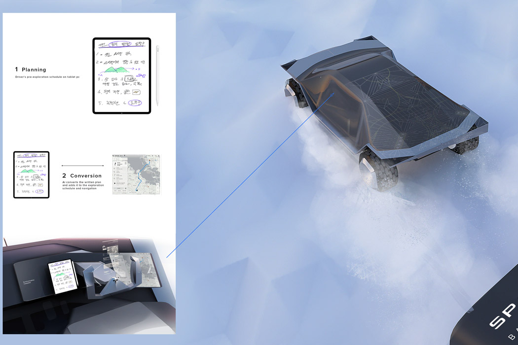 automobile，Concept Car，industrial design，Tesla，science fiction，