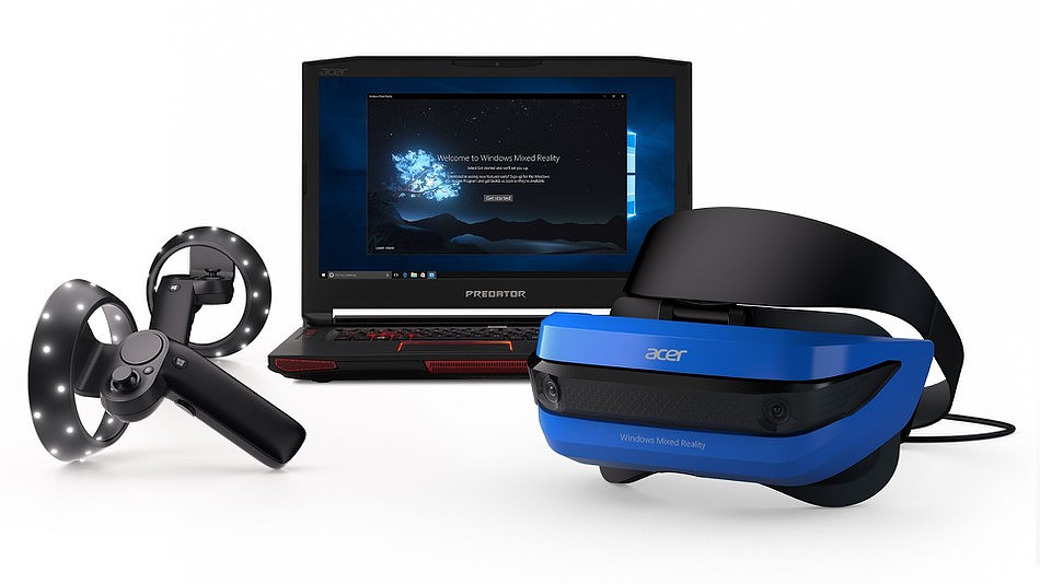 Microsoft new technology，vr，Hybrid reality technology，Motion controller，virtual reality，