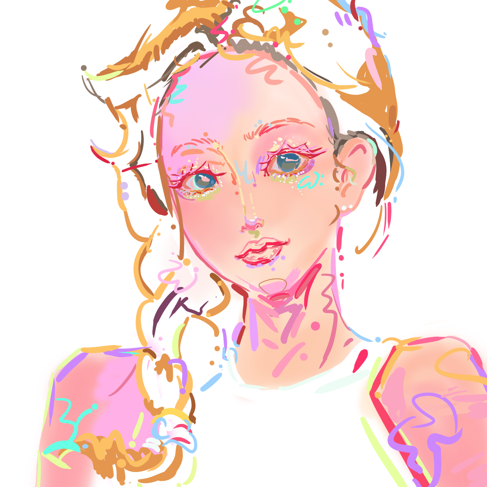 The board drawing drawn by my little baby has just begun to learn，Ubee ，