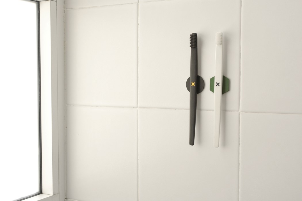 toothbrush，bathroom，streamline，Minimalist，magnet，