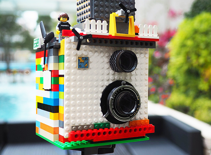 Lego，Double lens，novel，camera，