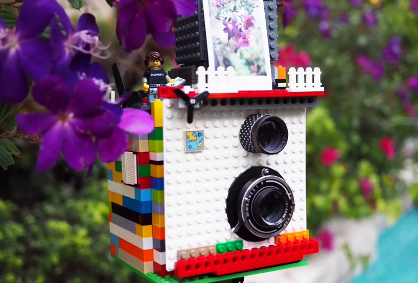 Lego，Double lens，novel，camera，