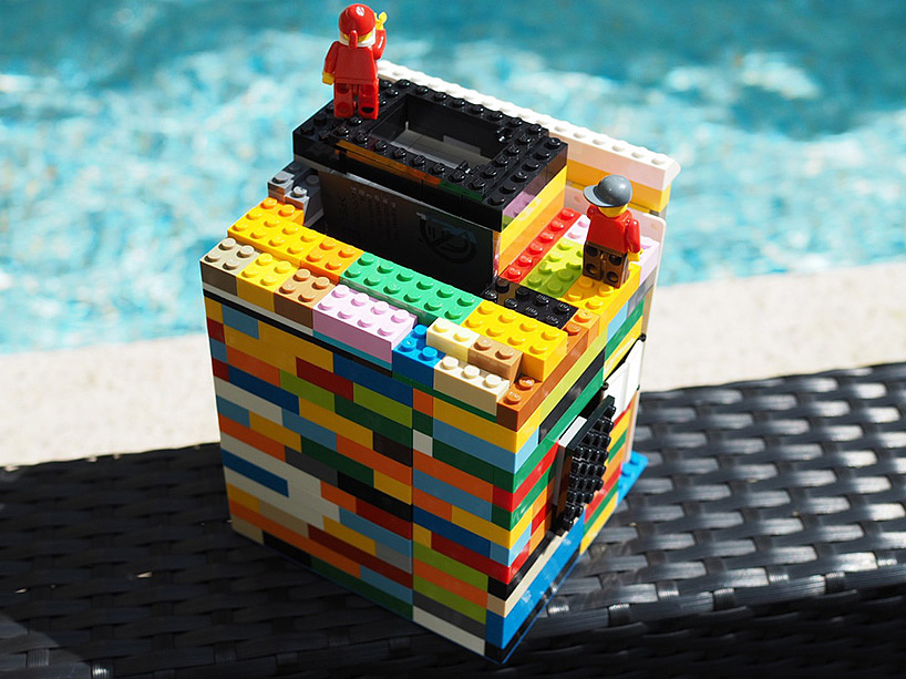 Lego，Double lens，novel，camera，
