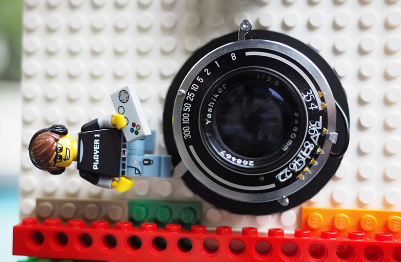 Lego，Double lens，novel，camera，