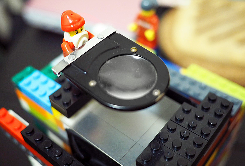 Lego，Double lens，novel，camera，