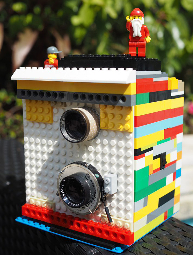 Lego，Double lens，novel，camera，