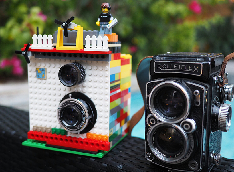 Lego，Double lens，novel，camera，