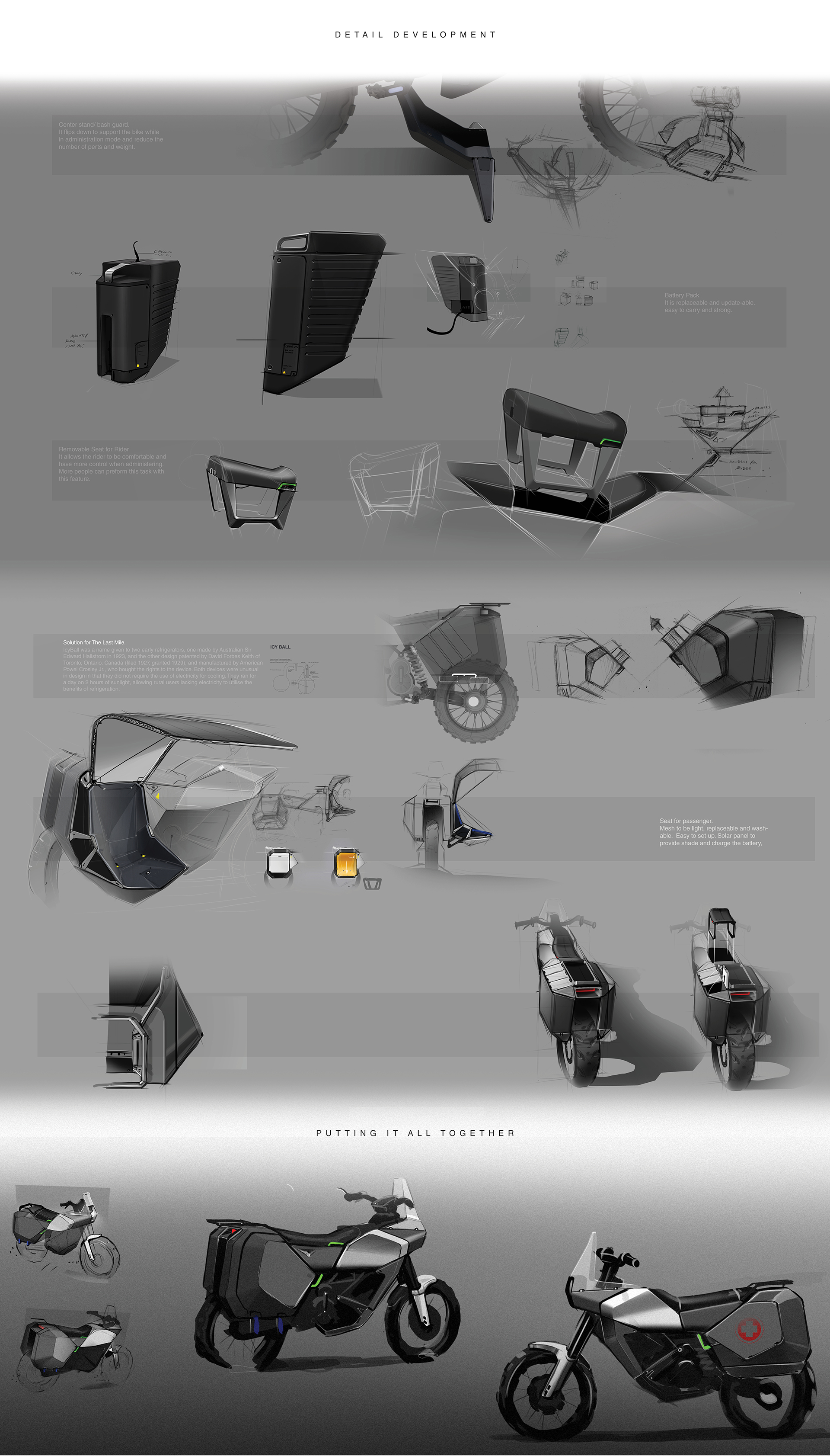 science and technology，motorcycle，Design，concept，