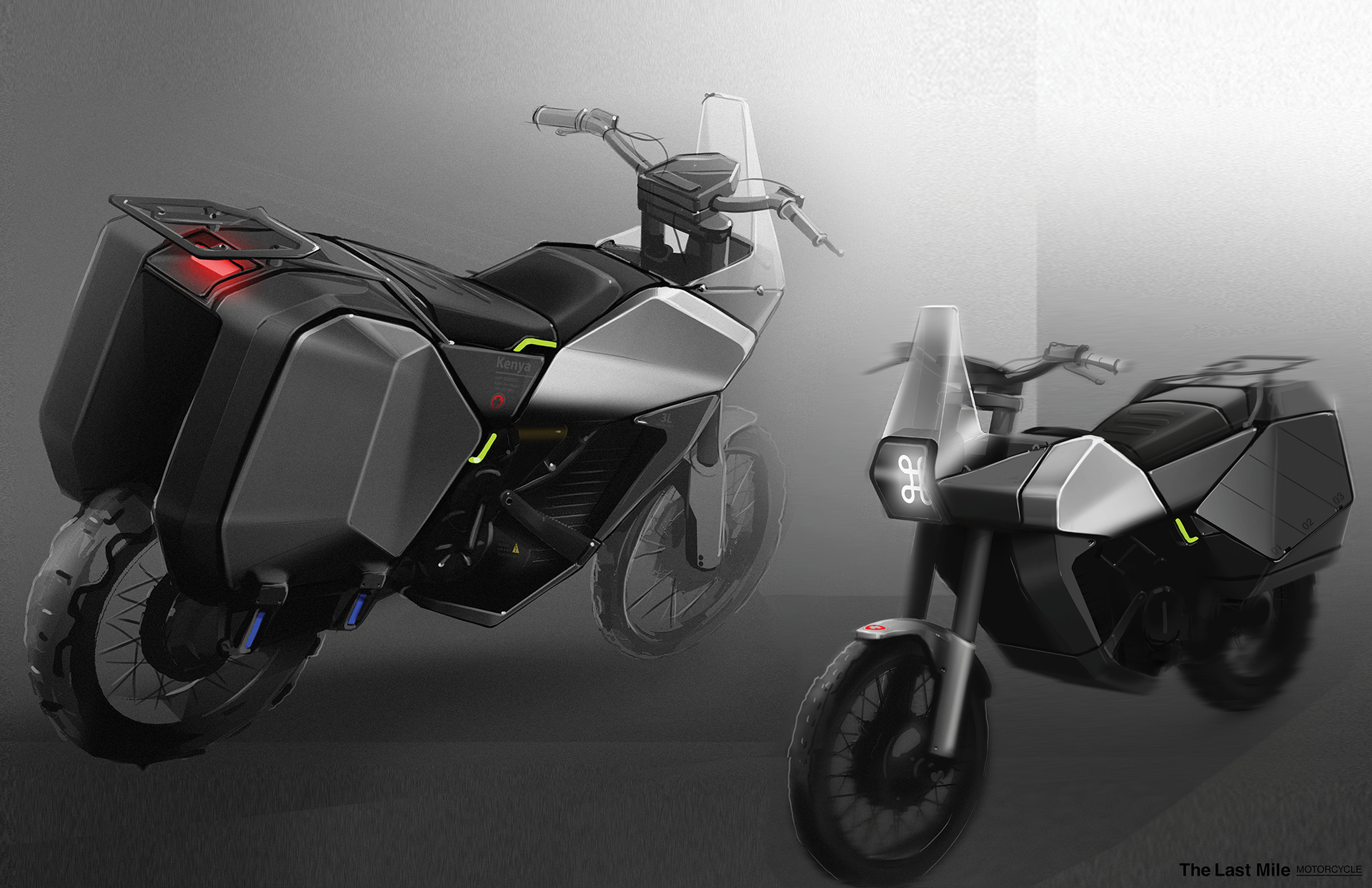 science and technology，motorcycle，Design，concept，