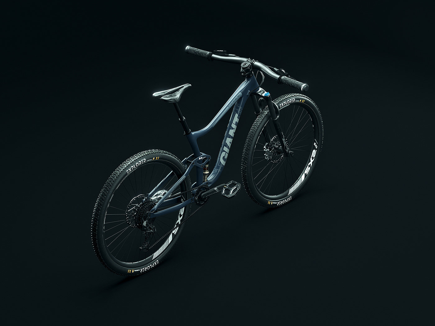 Giant，Mountain bike，Bicycle，cgi，