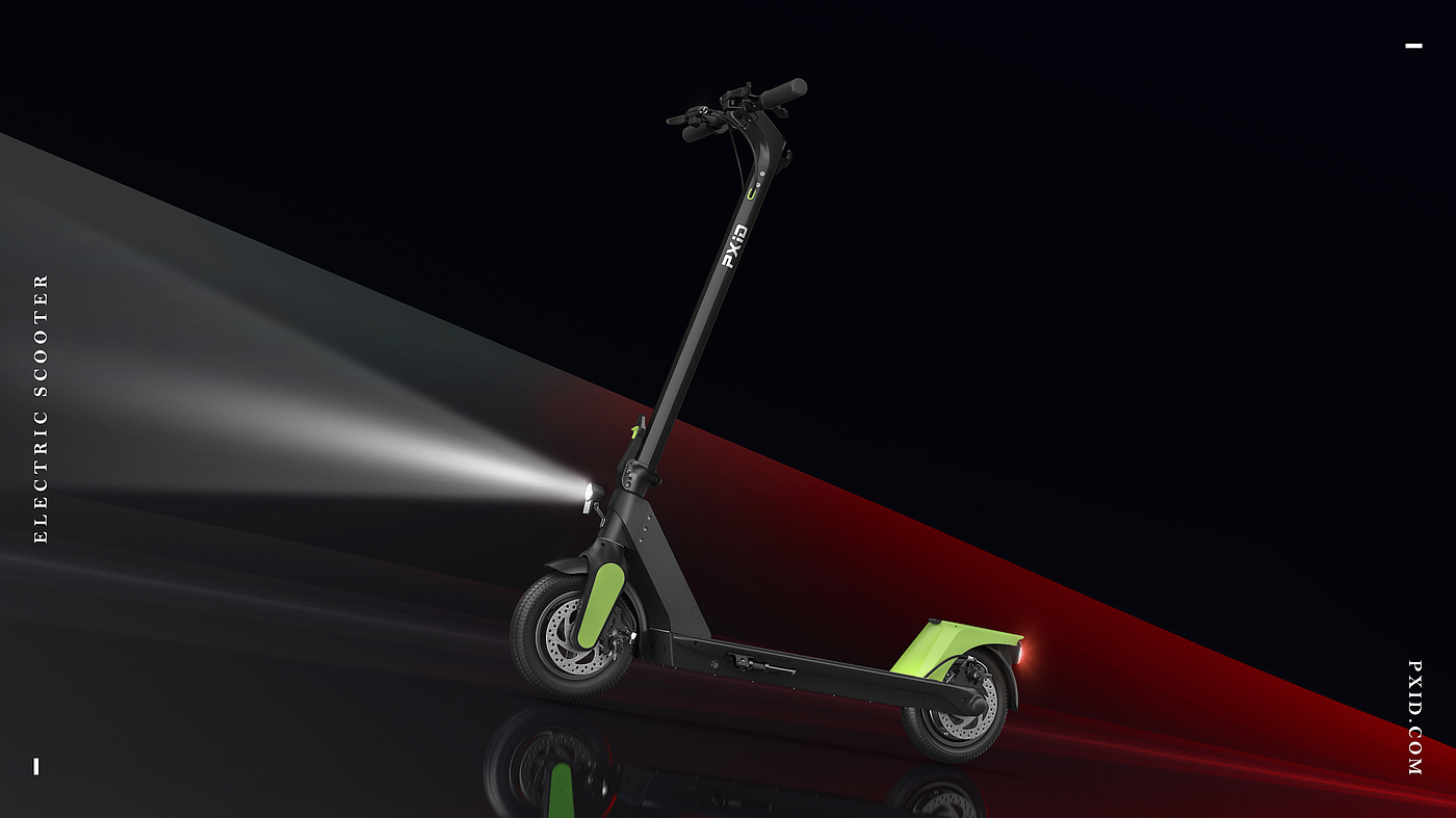 Electric scooter，Design of electric scooter，industrial design，Vehicle design，Electric vehicle，