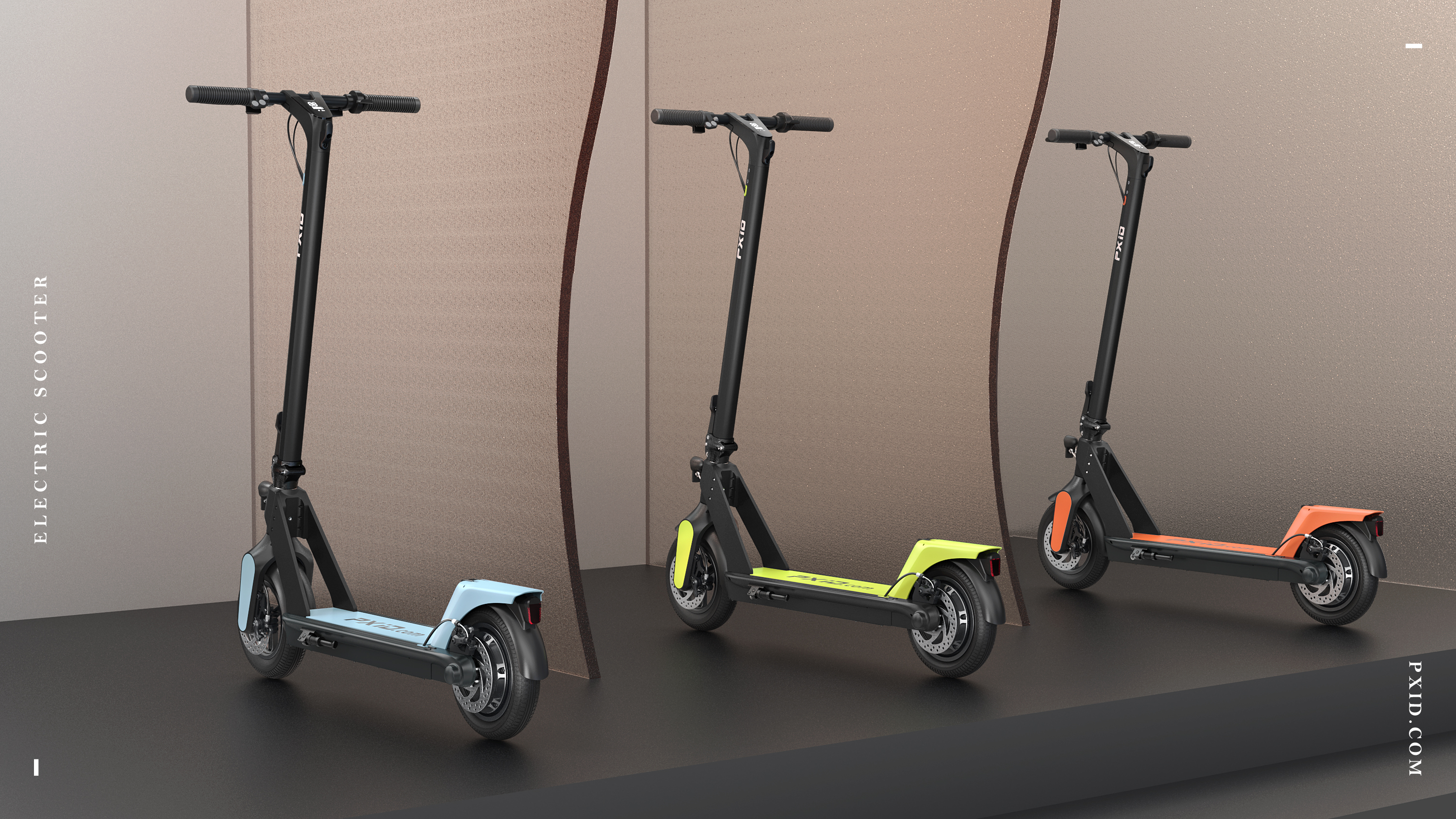 Electric scooter，Design of electric scooter，industrial design，Vehicle design，Electric vehicle，